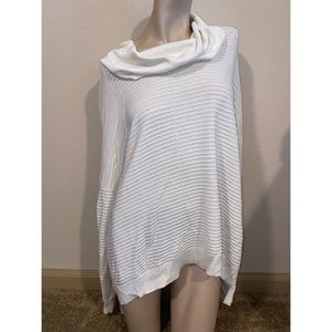 COPY - Calvin Klein Cowl Neck White Sweater SZ XL